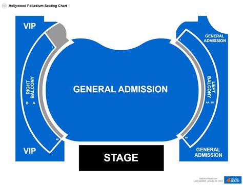 hollywood palladium vip seating chart.